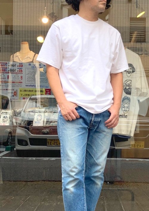【cotton research club】 S/S Tubular Tee 商品アップ完了です。