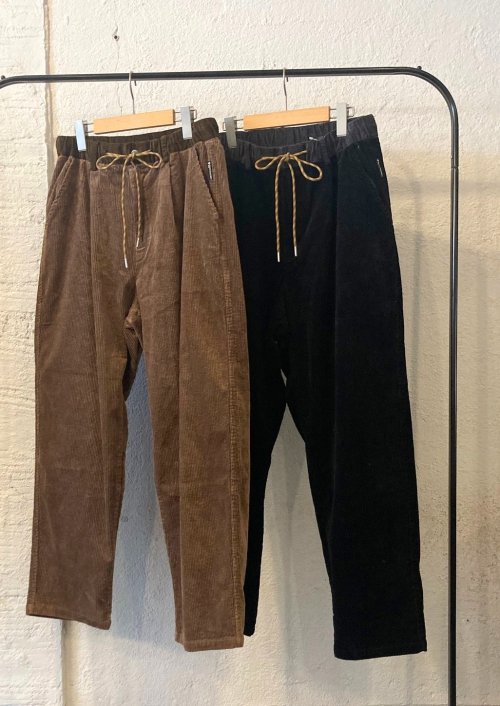 【gym master】 Stretch Corduroy Two tuck Pants 商品アップ完了です。