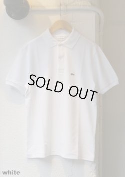 画像2: 【LACOSTE Polo Shirt】フランス企画 ラコステ 鹿の子 半袖ポロシャツ(size: 16)(4カラー展開)