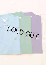 【LACOSTE L1212 Polo Shirt】フランス企画 ラコステ 鹿の子 半袖 ポロシャツ(3カラー展開)