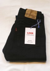 【LINK lot 2001/black×black denim pants 】リンク 2001/ブラック×ブラック デニムパンツ  (black)