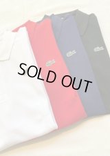 【LACOSTE L1212 Polo Shirt】フランス企画 ラコステ 鹿の子 半袖 ポロシャツ(4カラー展開)