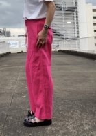 他の写真3: 【ichi Linen Canvas Pants/ made in japan】イチ リネン キャンバス パンツ/ 日本製(pink)