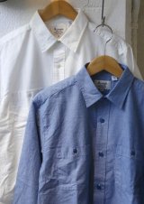 【Alcarza Dungarees Work Shirt/ made in japan】アルカルザ ダンガリー ワークシャツ/ 日本製(2カラー展開)