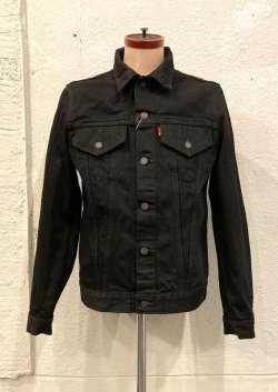 画像1: 【LINK 2301 Black×Black Denim Jacket】リンク2301 ブラック×ブラック デニム ジャケット(black)