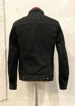 画像3: 【LINK 2301 Black×Black Denim Jacket】リンク2301 ブラック×ブラック デニム ジャケット(black)