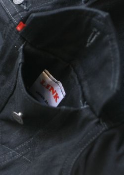 画像8: 【LINK 2301 Black×Black Denim Jacket】リンク2301 ブラック×ブラック デニム ジャケット(black)
