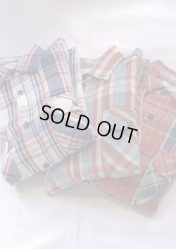 画像1: 【ALCARZA Heavy Flannel Check Work Shirt】アルカルザ ヘビーフランネル チェック ワークシャツ(3カラー展開)