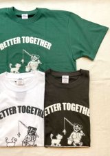 【gym master 5.6oz S/S Tee/ BETTER TOGETHER】ジムマスター 半袖Tee(3カラー展開)