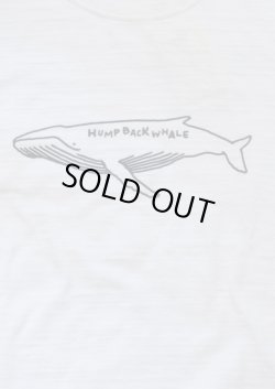 画像4: 【u.m.i slab cotton s/s tee hump back whale, made in japan】ユーエムアイ スラブコットン 半袖Tee, 日本製(white)