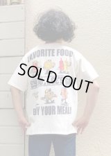 【gym master 5.8oz T/C FAVORITE FOOD S/S tee】ジムマスター 5.8オンス T/Cドライ 半袖Tee(2カラー展開)