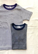 【Robert P. Miller Panel ribbed C/N Tee】ロバート ピー ミラー パネルリブ クルーネックTee(2カラー展開)