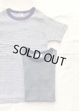 【Robert P. Miller Panel ribbed C/N Tee】ロバート ピー ミラー パネルリブ クルーネックTee(2カラー展開)