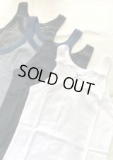 【Robert P. Miller Panel ribbed Athletic Tank top】ロバート ピー ミラー パネルリブ アスレチック タンクトップ(4カラー展開)