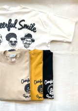 【gym master 7.4oz Big S/S Tee/ Cheerful Smile】ジムマスター 7.4オンス ビッグ 半袖Tee(4カラー展開)