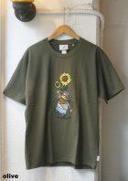 他の写真2: 【gym master 7.4oz feel your feeling Tee】ジムマスタ 7.4オンス 刺繍Tee(3カラー展開)