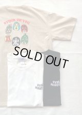 【gym master 7.4oz STUCK ON YOU Tee】ジムマスタ 7.4オンス 刺繍Tee(3カラー展開)