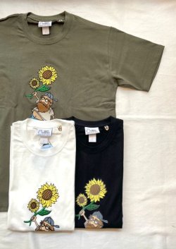 画像1: 【gym master 7.4oz feel your feeling Tee】ジムマスタ 7.4オンス 刺繍Tee(3カラー展開)