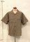 画像2: 【gym master Seersucker Happy-paint Work Shirt】ジムマスター ULシアサッカー ハッピーペイント 半袖ワークシャツ(2カラー展開) (2)