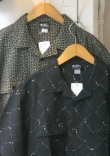 【gym master Seersucker Happy-paint Work Shirt】ジムマスター ULシアサッカー ハッピーペイント 半袖ワークシャツ(2カラー展開)