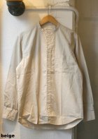 他の写真2: 【ciao Typewriter Band-collar Long-sleeve Shirt/ made in Japan】チャオ タイプライター バンドカラー 長袖シャツ/ 日本製(3カラー展開)