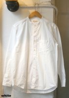 他の写真1: 【ciao Typewriter Band-collar Long-sleeve Shirt/ made in Japan】チャオ タイプライター バンドカラー 長袖シャツ/ 日本製(3カラー展開)