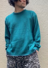 【gym master Long-sleeve Tee】ジムマスター ローゲージ鹿の子 ブランケットステッチ ロンTee(3カラー展開)