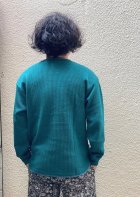 他の写真2: 【gym master Long-sleeve Tee】ジムマスター ローゲージ鹿の子 ブランケットステッチ ロンTee(3カラー展開)