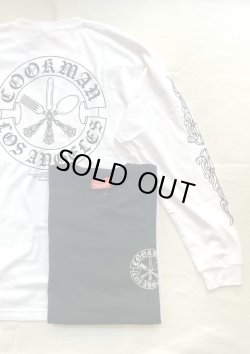 画像1: 【cook man long-sleeve Tee /Cutlery】クックマン 長袖Tee (2カラー展開)