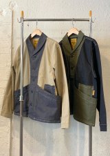 【gym master Stretch Herring Monster Pocket Coverall】ジムマスター ストレッチ ヘリンボーン モンスターポケット カバーオール(2カラー展開)