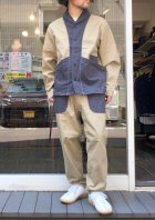 他の写真1: 【gym master Stretch Herring bone Baker Pants】ストレッチ ヘリンボーン ベーカーパンツ (2カラー展開)