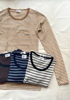 他の写真1: 【Robert P. Miller Panel ribbed Long sleeve Tee】ロバート ピー ミラー パネルリブ ロングスリーブTee(4カラー展開)