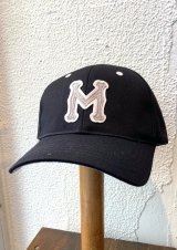 【PENNANT BANNERS BB Cap】ペナント バナーズ ベースボール キャップ(black)