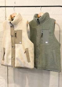 【gym master reversible mountain vest】ジムマスター リバーシブル マウンテン ベスト(2カラー展開)