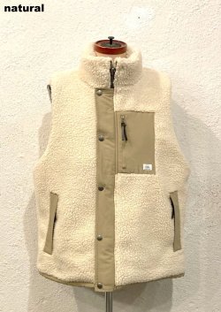 画像2: 【gym master reversible mountain vest】ジムマスター リバーシブル マウンテン ベスト(2カラー展開)