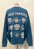 他の写真2: 【gym master Jacquard Knit/ SMILE PARADICE】ジムマスター ジャガードニット(2カラー展開)