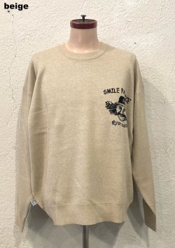 画像2: 【gym master Jacquard Knit/ SMILE PARADICE】ジムマスター ジャガードニット(2カラー展開)