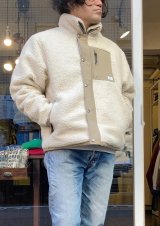 【gym master reversible mountain parka】ジムマスター リバーシブル マウンテン パーカ(natural)