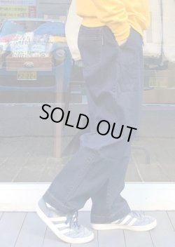画像2: 【gym master 10oz Stretch denim Two tack Pants】ジムマスター 10オンス ストレッチデニム ツータックパンツ(one wash)