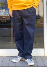 【gym master 10oz Stretch denim Two tack Pants】ジムマスター 10オンス ストレッチデニム ツータックパンツ(one wash)