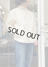 【gym master stretch twill denim shirt jacket】ジムマスター ストレッチカツラギ シャツジャケット(natural) 