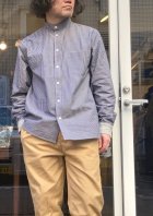 他の写真2: 【gym master 2way Shawl Collar Long-sleeve Shirt】ジムマスター 2way ショールカラー 長袖シャツ(2カラー展開)