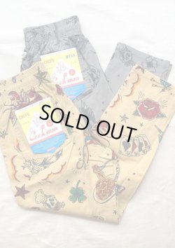 画像1: 【Cookman Chef Pants Old Tattoo】クックマン シェフパンツ オールドタトゥ(2カラー展開)