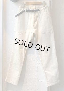 画像2: 【gym master 10oz stretch baker pants】ジムマスター 10オンス ストレッチかつらぎ ベイカーパンツ(natural)