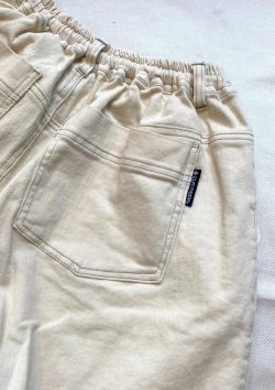 画像7: 【gym master 10oz Stretch two tack Pants】ジムマスター 10オンス ストレッチかつらぎ ツータックパンツ(natural)