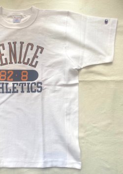 画像1: 【champion 9.4oz Jersey Reverse weave Short sleeve Tee Relax Fit】チャンピオン 9.4オンス ジャージー リバースウィ―ブ 半袖Tee/ リラックスフィット(white)