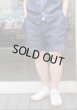 【gym master Light Denim Gardening Short Pants】ジムマスター ライトデニム ガーデニングショートパンツ(one wash)