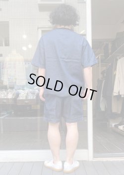 画像2: 【gym master Light Denim Short Sleeve Tee】ジムマスター ライトデニム ショートスリーブ Tシャツ(one wash)