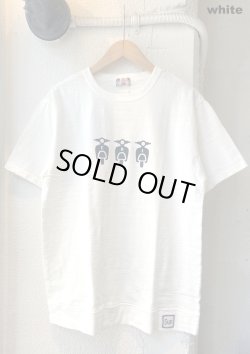 画像2: 【u.m.i slab cotton s/s tee cal bike, made in japan】ユーエムアイ スラブコットン 半袖Tee, 日本製(2カラー展開)