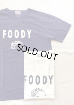 画像1: 【u.m.i slab cotton s/s tee FOODY, made in japan】ユーエムアイ スラブコットン 半袖Tee, 日本製(2カラー展開)